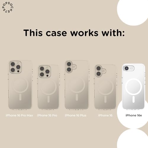 PopSockets iPhone 16/17E Phone Case with MagSafe- Serene Mickey