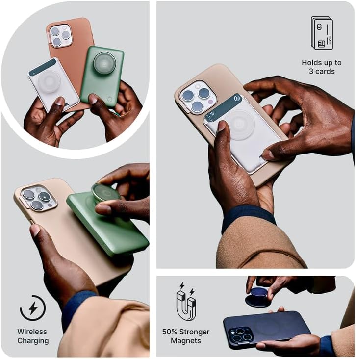 PopSockets iPhone 14 Pro Max Phone Case with MagSafe, Wireless Charging Compatible, Disney - Mickey's Buffet