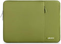 MOSISO Laptop Case 13.3 inch, 13-13.3 inch Laptop Sleeve Compatible with MacBook Air/Pro 13 / Pro 14, HP Dell ASUS Lenovo Notebook, Polyester Vertical Computer Sleeve Bag with Pocket, Chartreuse