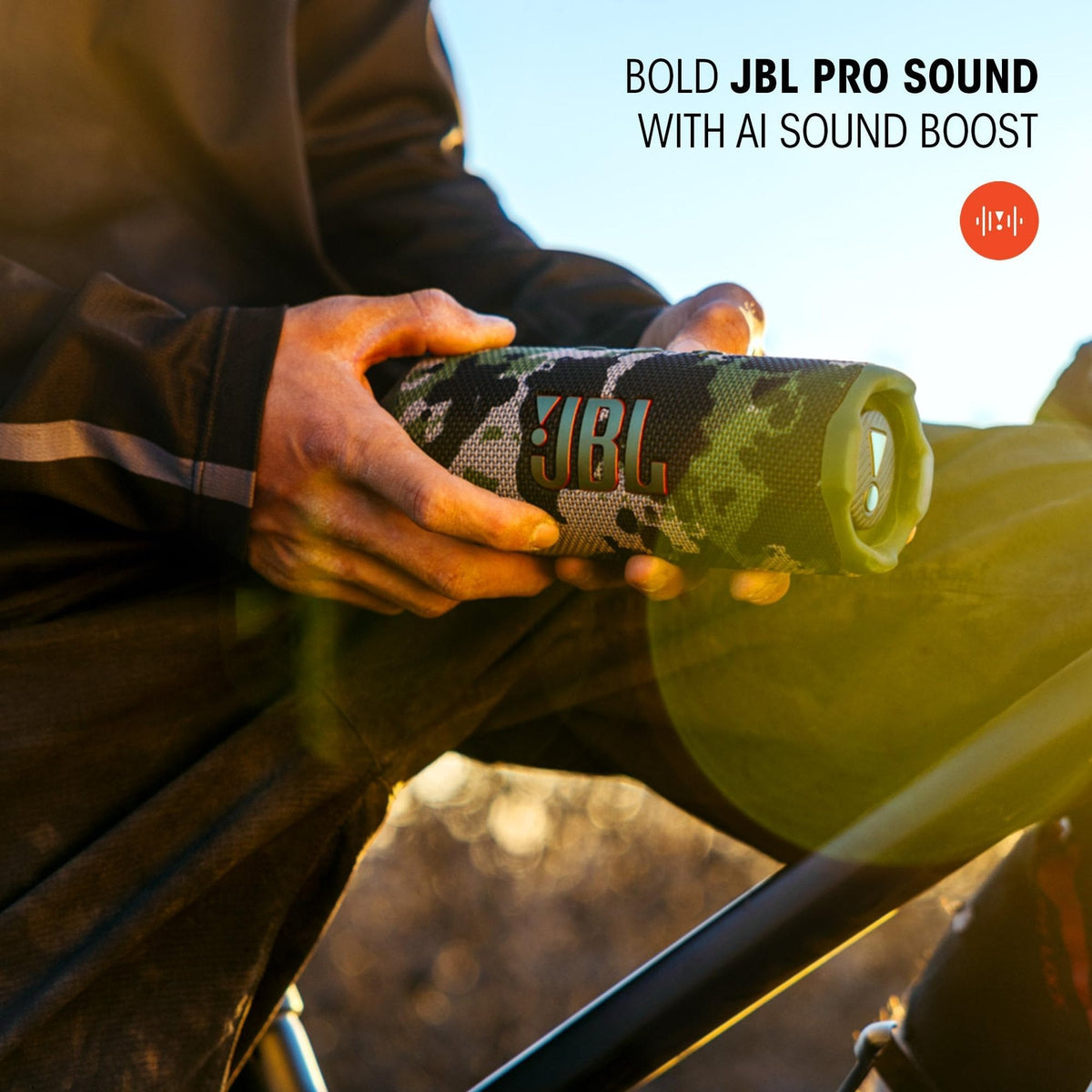 JBL Flip 7 - Portable Waterproof and Drop-Proof Speaker (White)