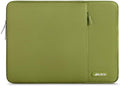 MOSISO Laptop Case 15 inch, 15 inch Laptop Sleeve Compatible with MacBook Air 15 M4 A3241 M3 A3114 M2 A2941 2025 2024 2023,Dell XPS 15,Polyester Vertical Computer Sleeve Bag with Pocket, Chartreuse