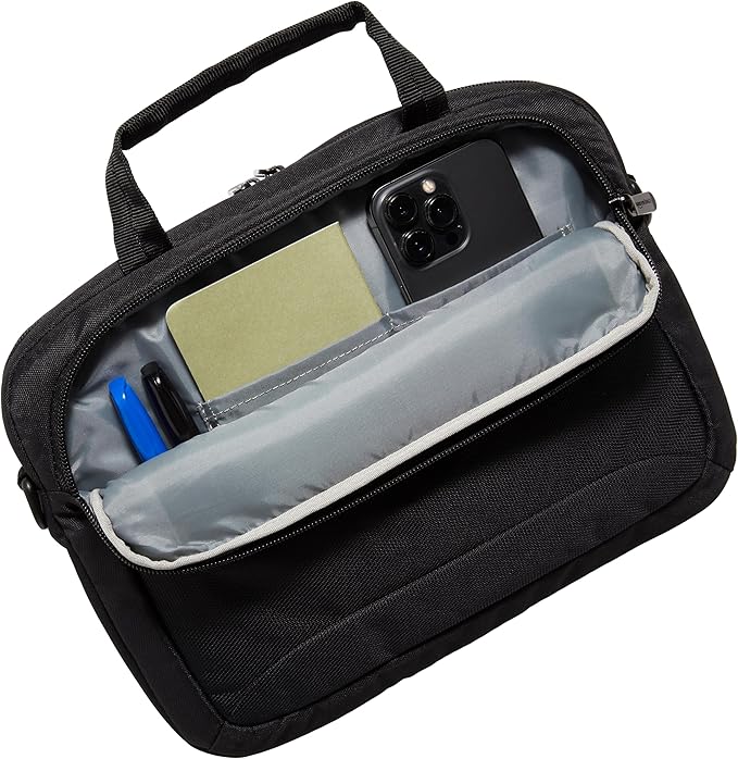 Amazon Basics Laptop Carrying Case Shoulder Strap, 1-pack, 11.6 inch, Black