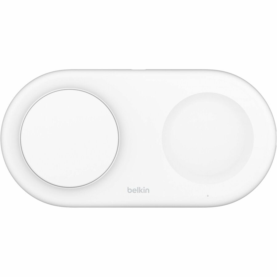 Belkin 2-in-1 Magnetic Wireless Charging Pad with Qi2 15W WIZ021TTWH