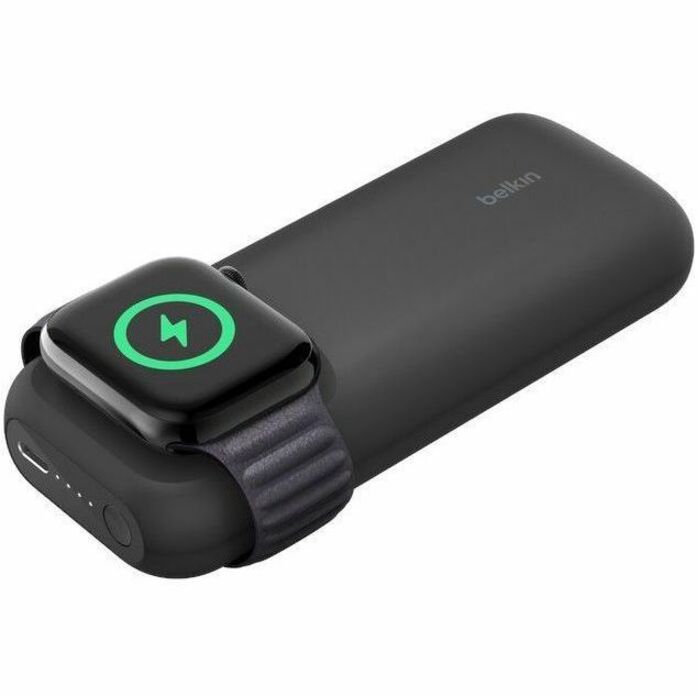 Belkin BoostCharge Pro Fast Wireless Charger for Apple Watch + Power Bank 10K - For Apple