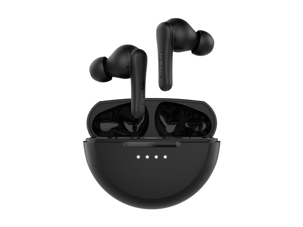 Belkin SoundForm Rhythm - True wireless earphones with mic - in-ear - Bluetooth - black AUC012BTBK