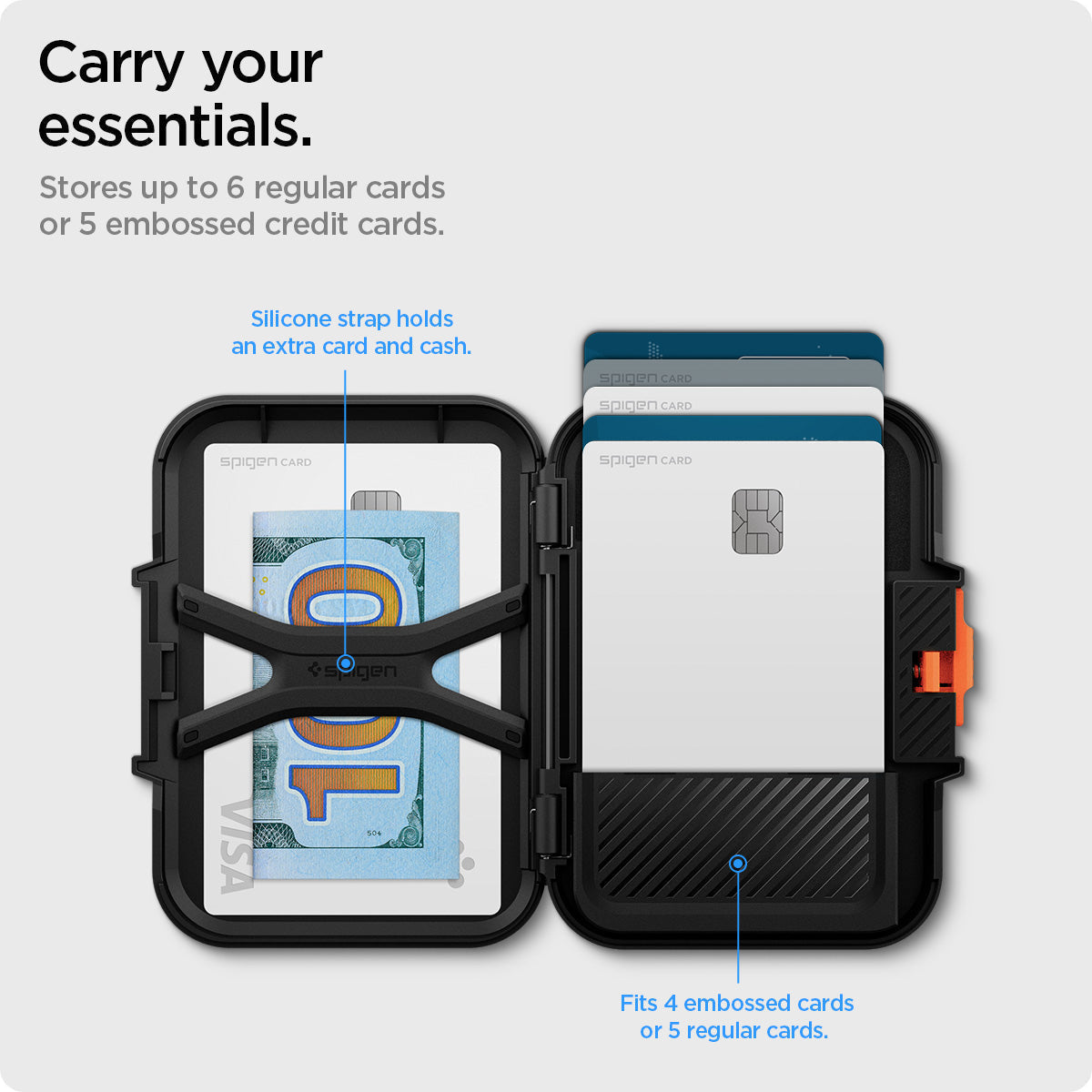 Spigen MagSafe Card Holder – Lock Fit (MagFit)