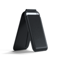 Vegan-Leather Magnetic Wallet Stand